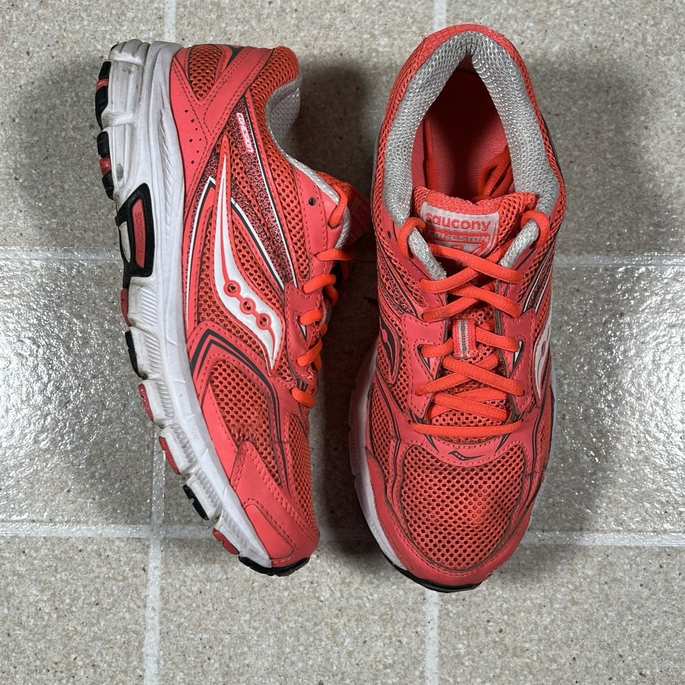 Saucony Shoes Womens 9 Cohesion‎ 9 Athletic Running Sneakers S15262-27 Pink Mesh